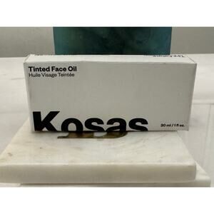 Kosas Tinted Face Oil Foundation NIB 1 fl oz Tone 8.2 Deep w/Neutral Undertones
